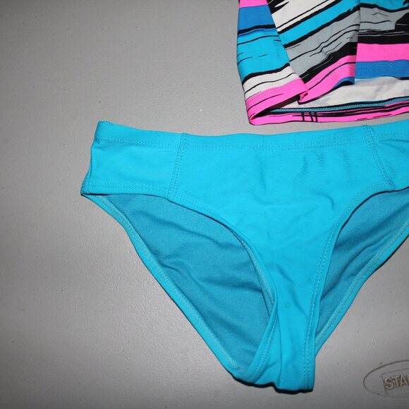 3 Pcs ZeroXposur Tankini Swimsuit Size 7 - Picture 3 of 11